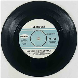Islanders Käytetty 7” ei kuvakantta Jos vain voit luottaa / Leijat  kansi Ei kuvakantta levy VG+ vinyylisingle