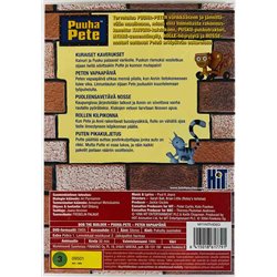 DVD - Puuha Pete DVD Peten vapaapäivä  + muita jaksoja  kansi EX levy EX- Käytetty DVD