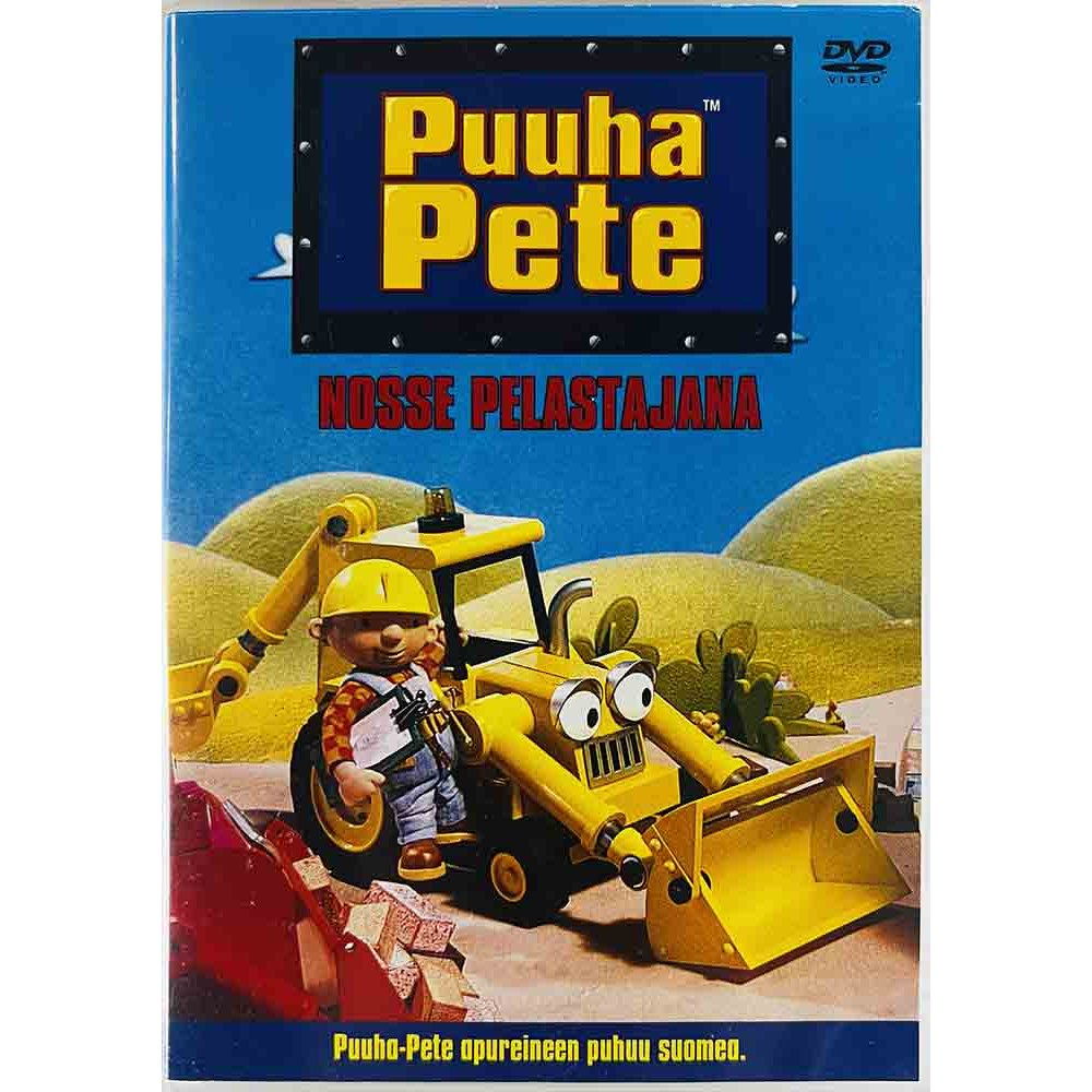 DVD - Puuha Pete DVD Nosse pelastajana + muita jaksoja  kansi EX levy EX- Käytetty DVD
