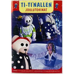 DVD - Ti-Ti Nalle DVD Ti-Ti Nallen joulutohinat  kansi EX levy EX- Käytetty DVD