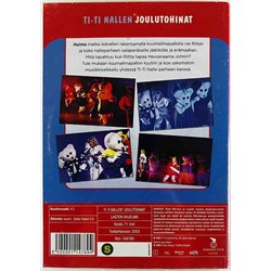 DVD - Ti-Ti Nalle DVD Ti-Ti Nallen joulutohinat  kansi EX levy EX- Käytetty DVD