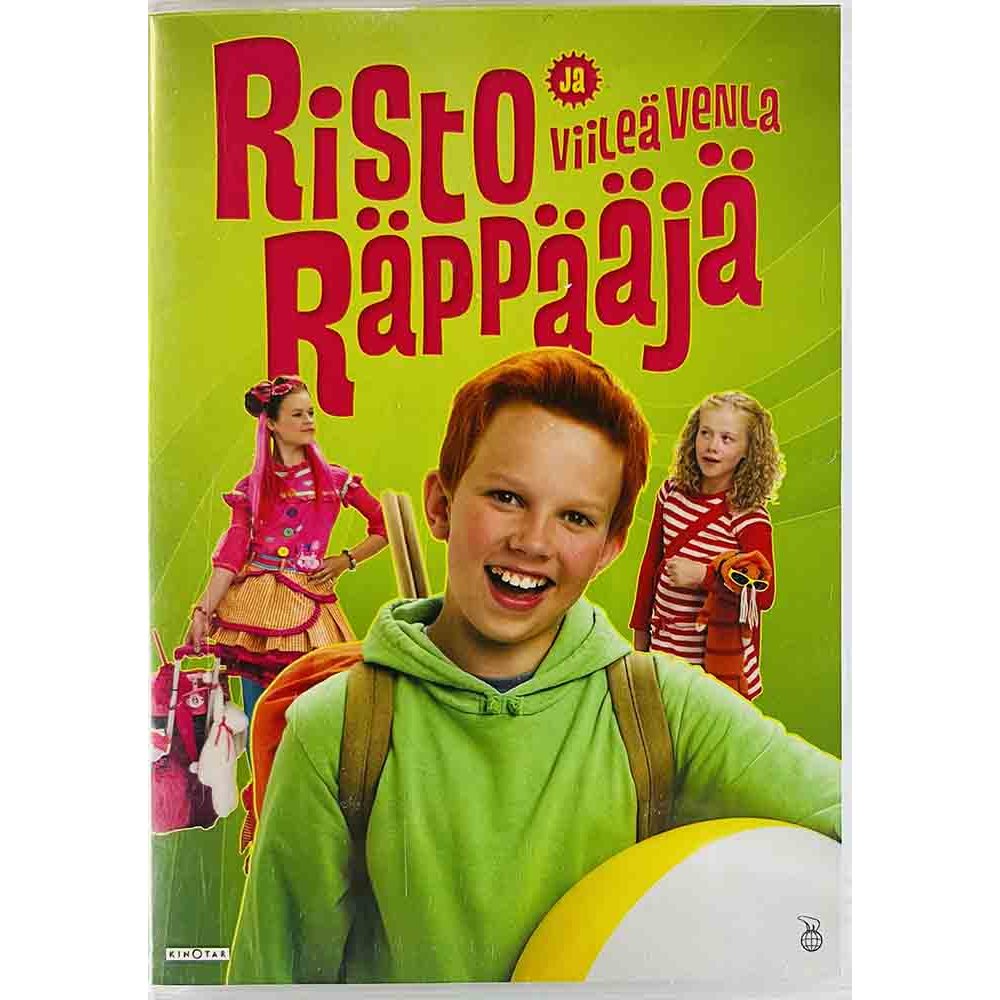 DVD - Elokuva DVD Risto Räppääjä ja viileä Venla  kansi EX levy EX Käytetty DVD