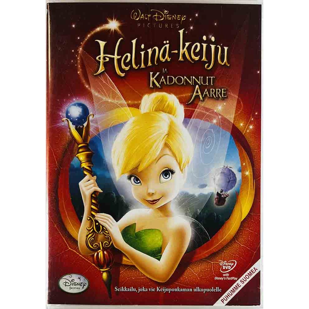 DVD - Elokuva DVD Helinä-keiju ja kadonnut aarre  kansi EX levy EX- Käytetty DVD