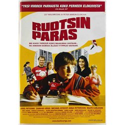 DVD - Elokuva DVD Ruotsin paras  kansi EX levy EX Käytetty DVD
