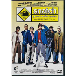DVD - Elokuva DVD Snatch, ei suomenkielistä tekstitystä  kansi EX levy EX Käytetty DVD