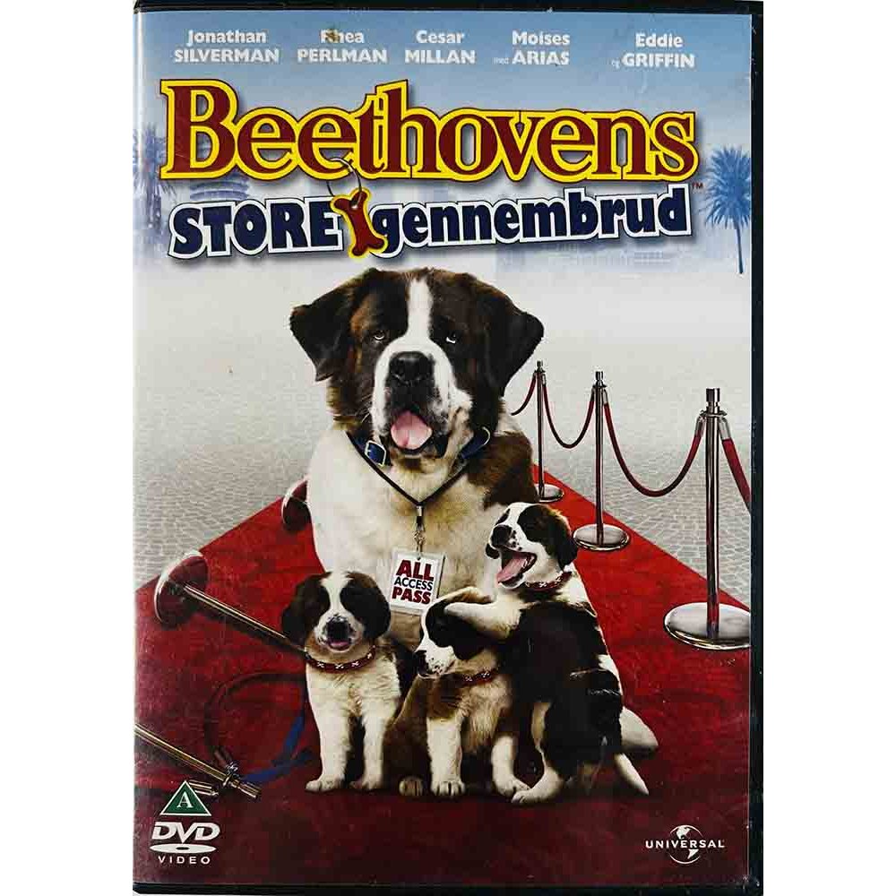 DVD - Elokuva DVD Beethovens store gennembrud eli kuudes  kansi EX levy EX- Käytetty DVD