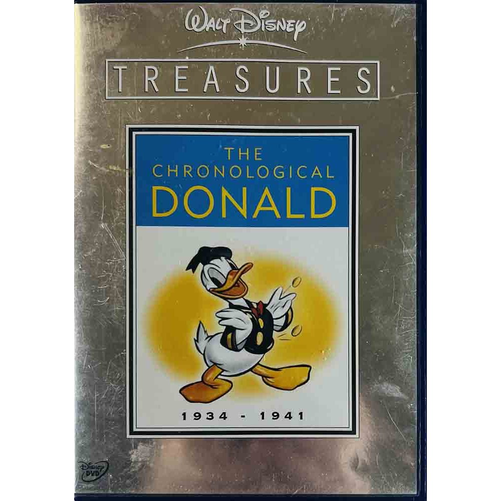 DVD - Diabey Treasures DVD The Chronological Donald, mukana 1 DVD  kansi EX levy EX Käytetty DVD