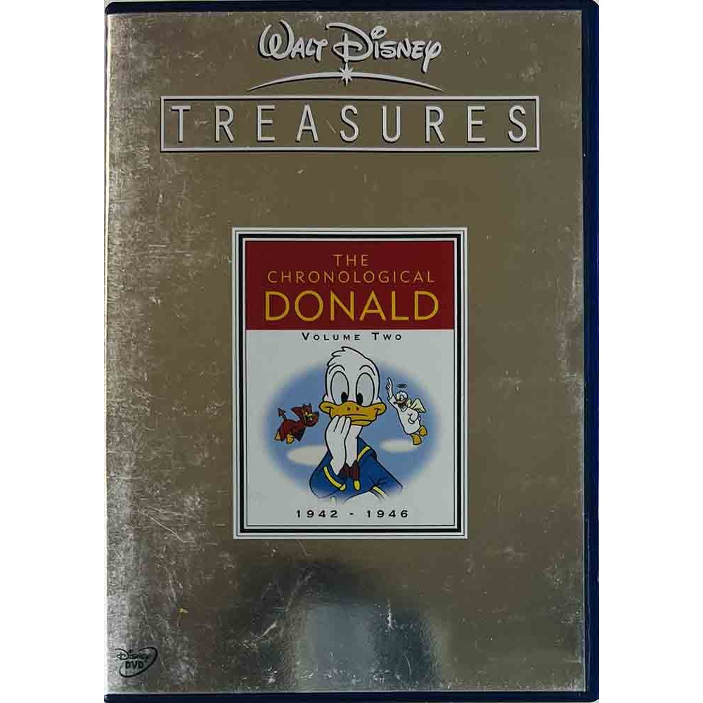 DVD - Diabey Treasures DVD The Chronological Donald vol.2 2DVD  kansi EX- levy VG Käytetty DVD