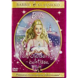 DVD - Barbie klassikko DVD Pähkinänsärkijä-baletissa  kansi EX levy EX Käytetty DVD