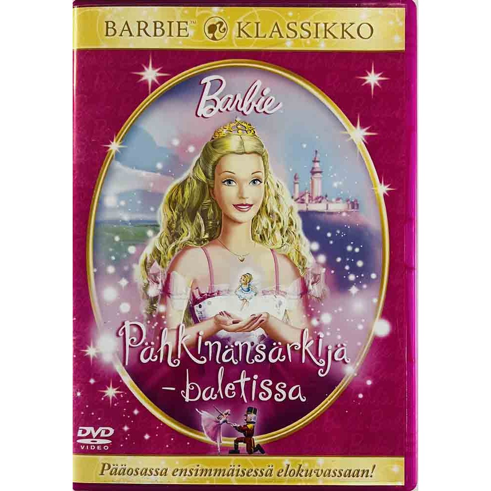 DVD - Barbie klassikko DVD Pähkinänsärkijä-baletissa  kansi EX levy EX Käytetty DVD