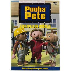 DVD - Puuha Pete DVD Jalkapallon hurmaa  kansi EX levy EX Käytetty DVD