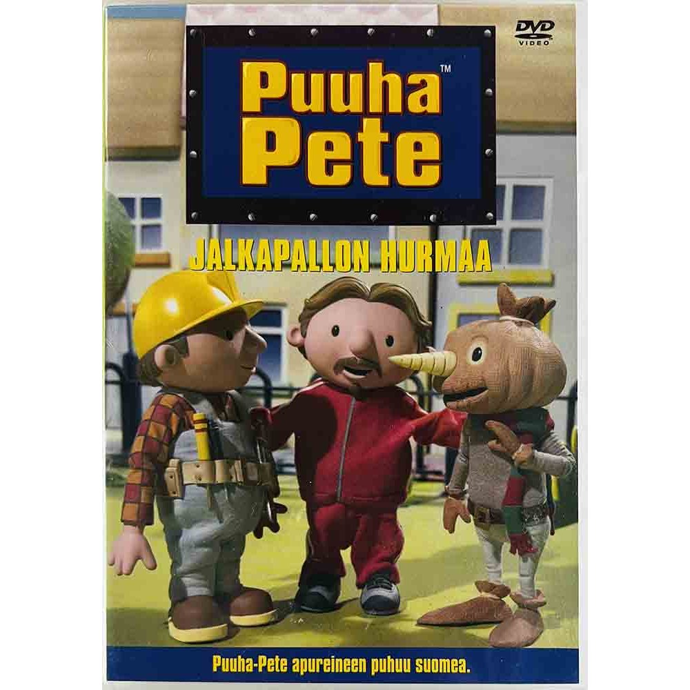 DVD - Puuha Pete DVD Jalkapallon hurmaa  kansi EX levy EX Käytetty DVD