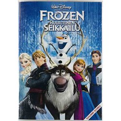 DVD - Elokuva DVD Frozen huurteinen seikkailu  kansi EX levy EX Käytetty DVD