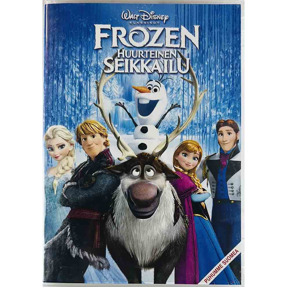 DVD - Elokuva DVD Frozen huurteinen seikkailu  kansi EX levy EX Käytetty DVD