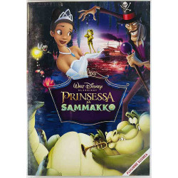 DVD - Elokuva DVD Prinsessa ja sammakko  kansi EX levy VG+ Käytetty DVD