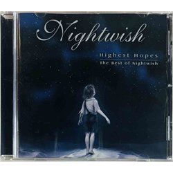 Nightwish CD Highest Hopes - the best of Nightwish  kansi EX levy VG+ Käytetty CD