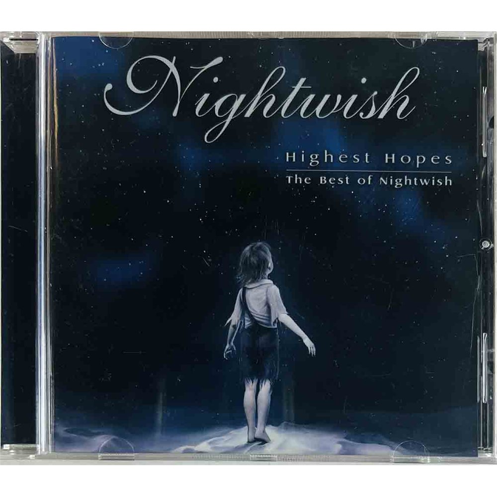 Nightwish CD Highest Hopes - the best of Nightwish  kansi EX levy VG+ Käytetty CD