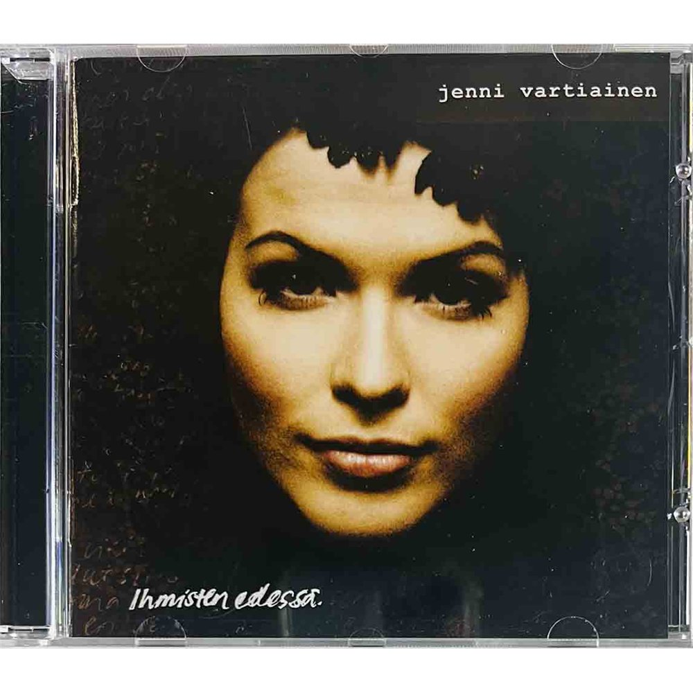 Vartiainen Jenni CD Ihmisten edessä  kansi EX levy EX Käytetty CD