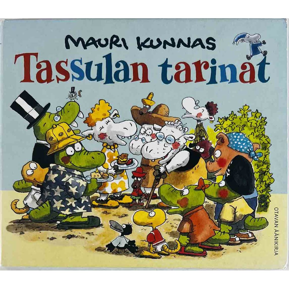Kunnas Mauri äänikirja CD Tassulan tarinat  kansi EX levy EX- Käytetty CD