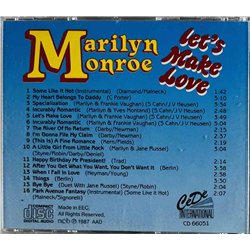 Monroe Marilyn CD Let’s Make Love  kansi VG levy VG+ Käytetty CD