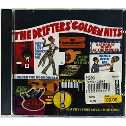 Drifters CD Golden hits  kansi EX levy EX Käytetty CD
