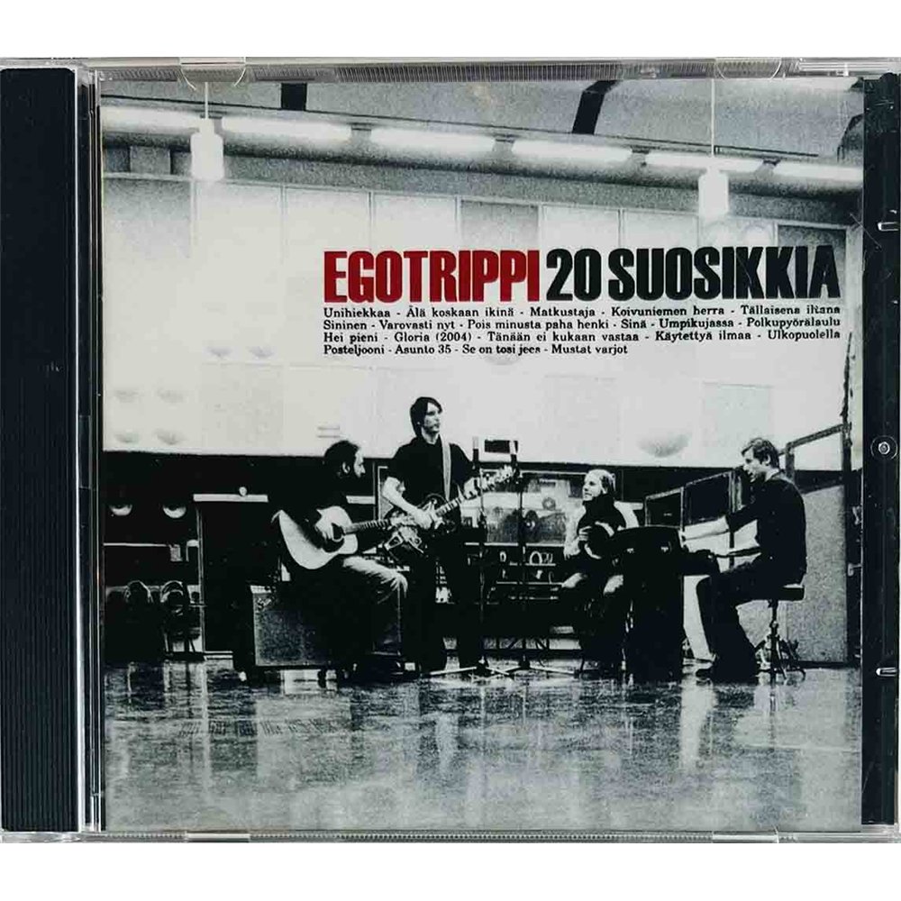 Egotrippi CD 20 Suosikkia  kansi EX levy EX Käytetty CD