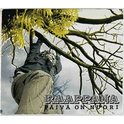 Raappana CD Päivä on nuori  kansi EX levy EX Käytetty CD