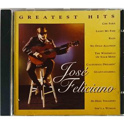Feliciano Jose CD Greatest hits  kansi EX levy EX Käytetty CD
