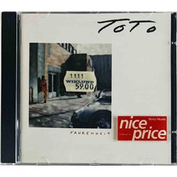 Toto CD Fahrenheit  kansi EX levy EX Käytetty CD