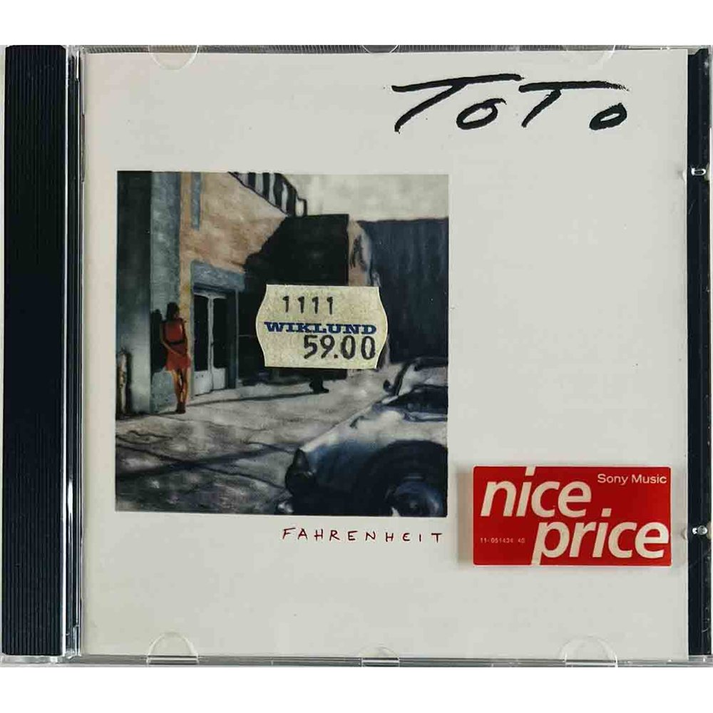 Toto CD Fahrenheit  kansi EX levy EX Käytetty CD