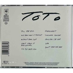 Toto CD Fahrenheit  kansi EX levy EX Käytetty CD