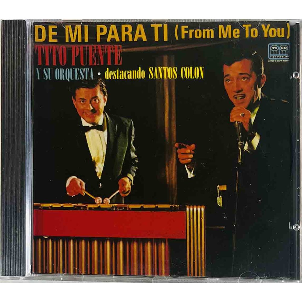 Puente Tito CD De Mi Para Ti (From Me To You)  kansi EX levy EX Käytetty CD