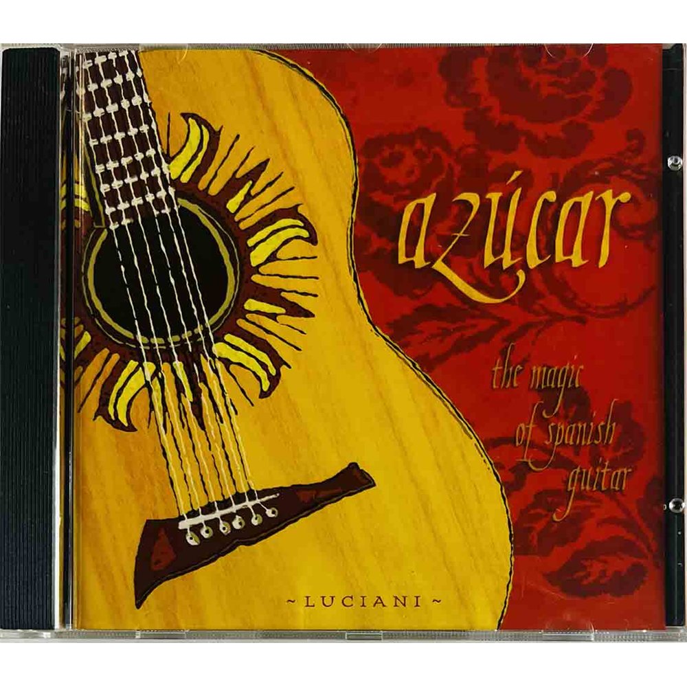 Luciani Guido CD Azucar: The Magic Of Spanish Guitar  kansi EX levy EX Käytetty CD