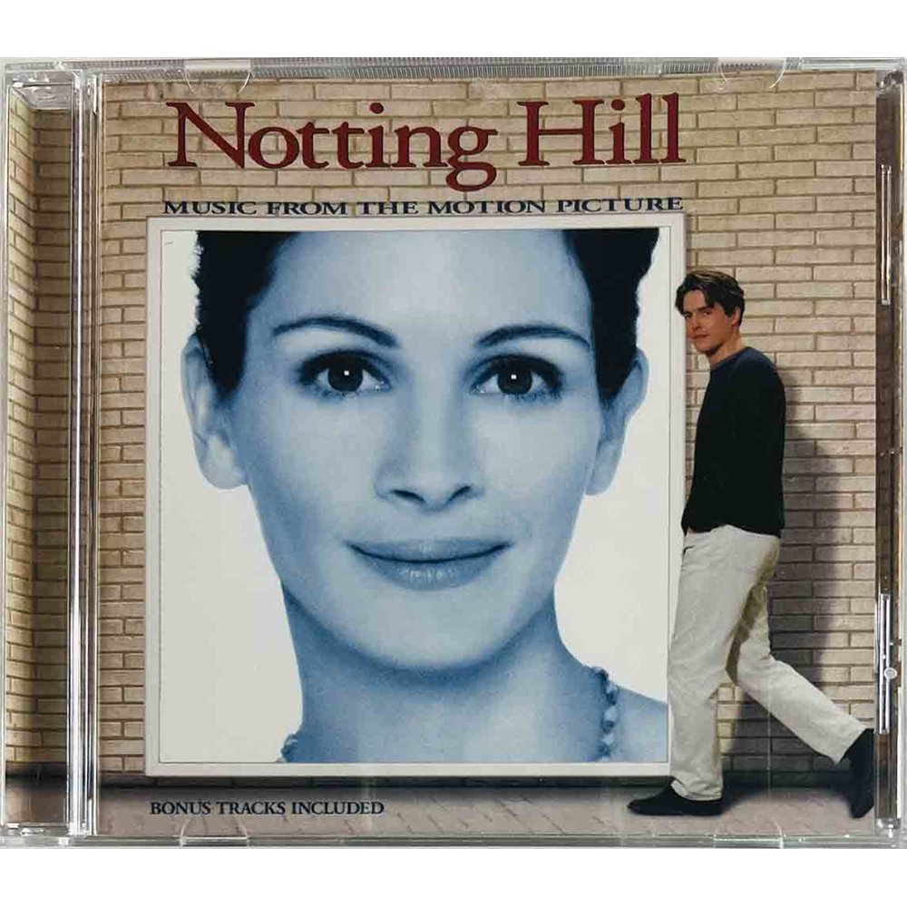 Trevor Jones, Bill Withers, Shania Twain CD Notting Hill (Music From The Motion Picture)  kansi EX levy EX Käytetty CD