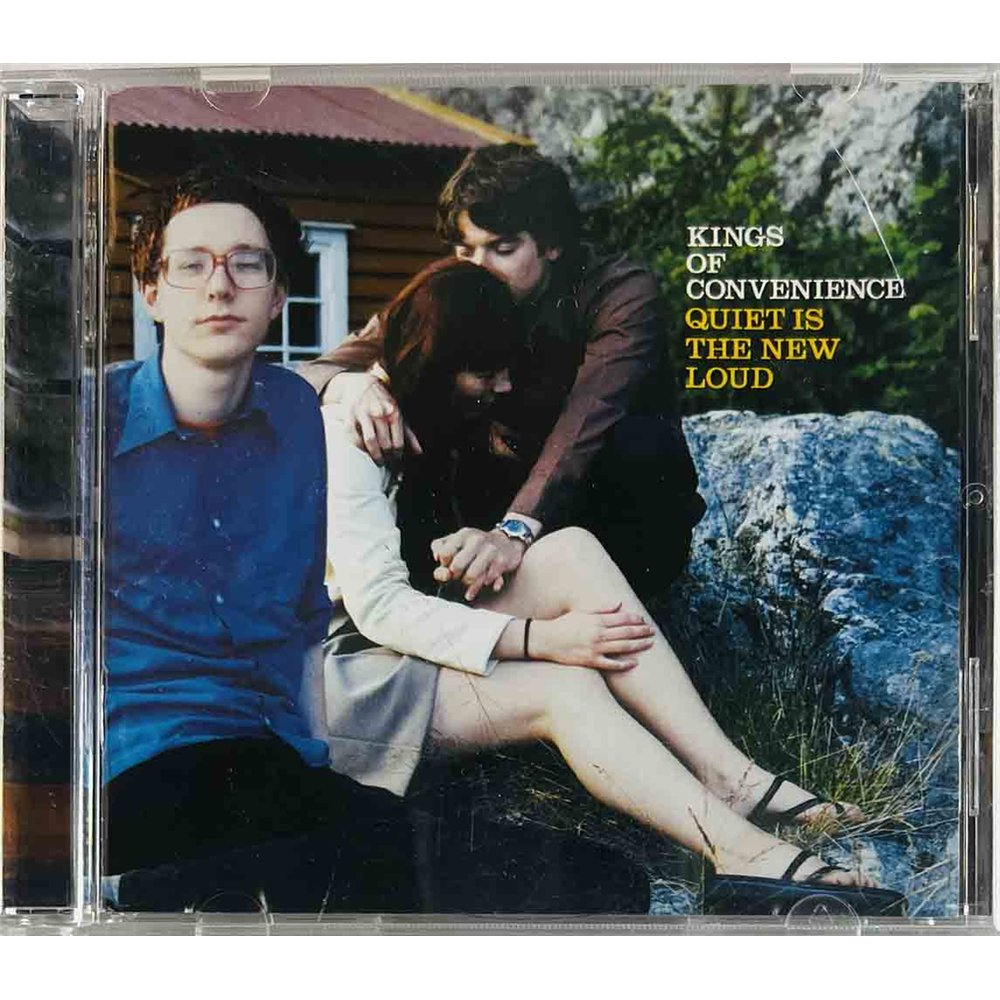 Kings Of Convenience CD Quiet Is The New Loud  kansi EX levy EX Käytetty CD
