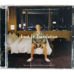 Bill Murray, Kevin Shields, Brian Reitzell CD Lost In Translation  kansi EX levy EX Käytetty CD