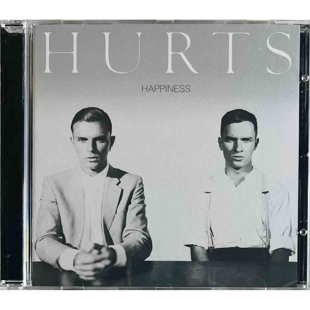 Hurts CD Happiness  kansi EX levy EX Käytetty CD