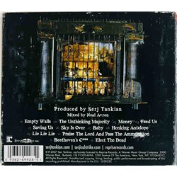 Tankian Serj CD Elect The Dead  kansi VG+ levy EX Käytetty CD