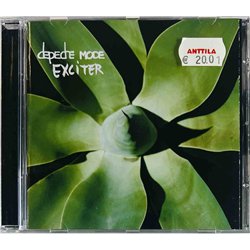 Depeche Mode CD Exciter  kansi EX levy EX Käytetty CD