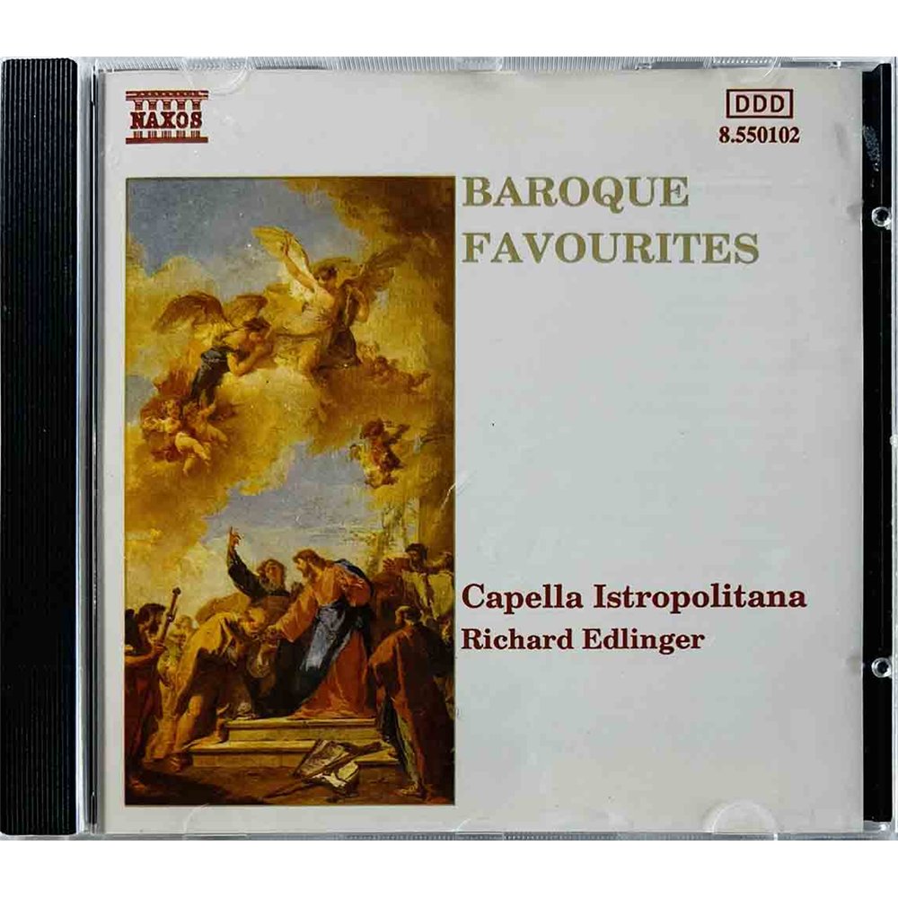 Baroque Favourites 1988 8.550102 Capella Istropolitana & Richard Edlinger CD Begagnat