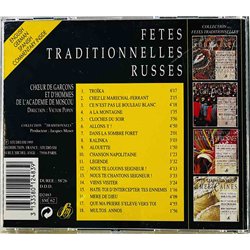 Fêtes traditionnelles russes CD Traditional Russia Folk Songs  kansi EX levy EX Käytetty CD