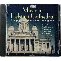 Seppo Murto urut CD Music In Helsinki Cathedral  kansi EX- levy EX Käytetty CD