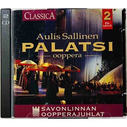 Sallinen Aulis CD Palatsi ooppera 2CD  kansi EX- levy EX Käytetty CD