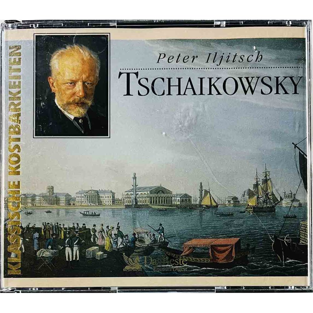 Tchaikovsky Peter  CD Peter Iljitsch Tschaikowsky 1-3 3CD  kansi EX- levy EX- Käytetty CD