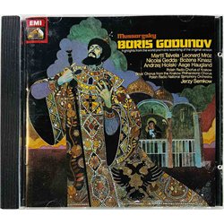 Mussorgsky Modest, Martti Talvela CD Boris Godunov  kansi EX- levy VG+ Käytetty CD