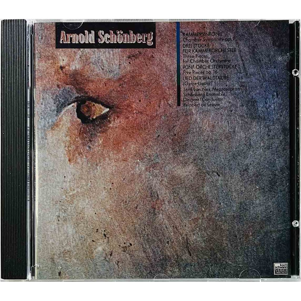 Schönberg Arnold CD Kammersinfonie  kansi EX- levy EX Käytetty CD
