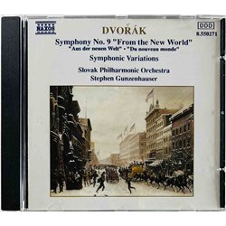 Dvorak Antonin 1990 8.550271 Symphony No. 9, Symphonic Variations CD Begagnat