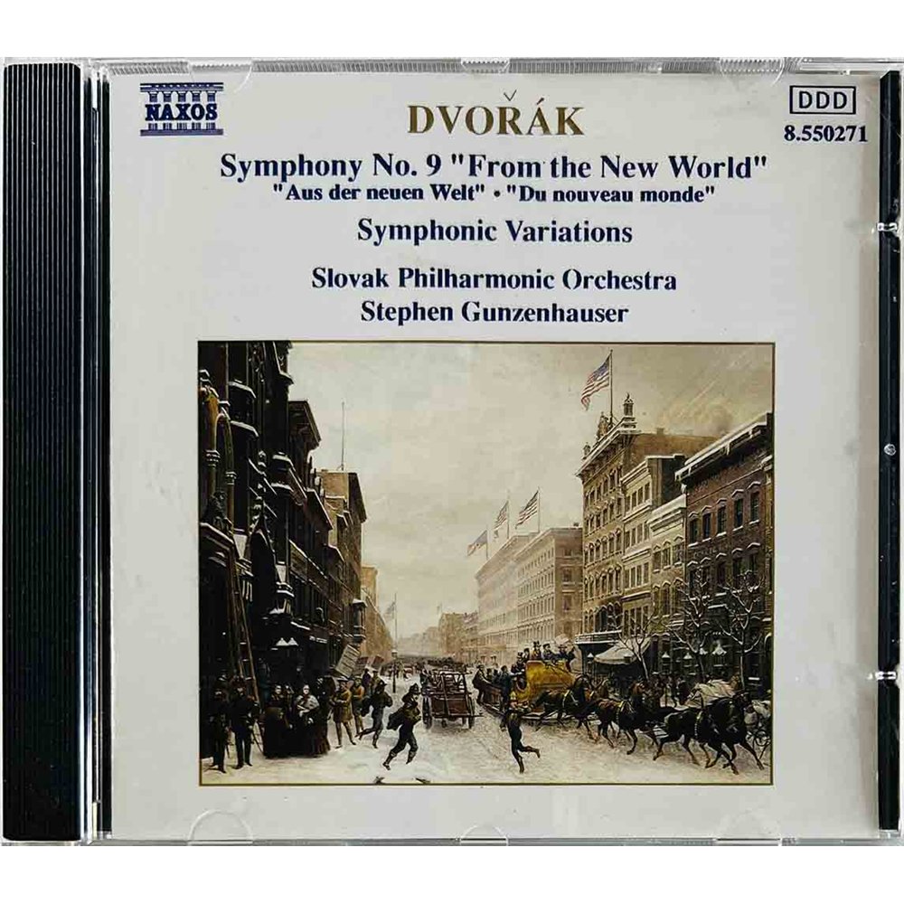 Dvorak Antonin 1990 8.550271 Symphony No. 9, Symphonic Variations CD Begagnat