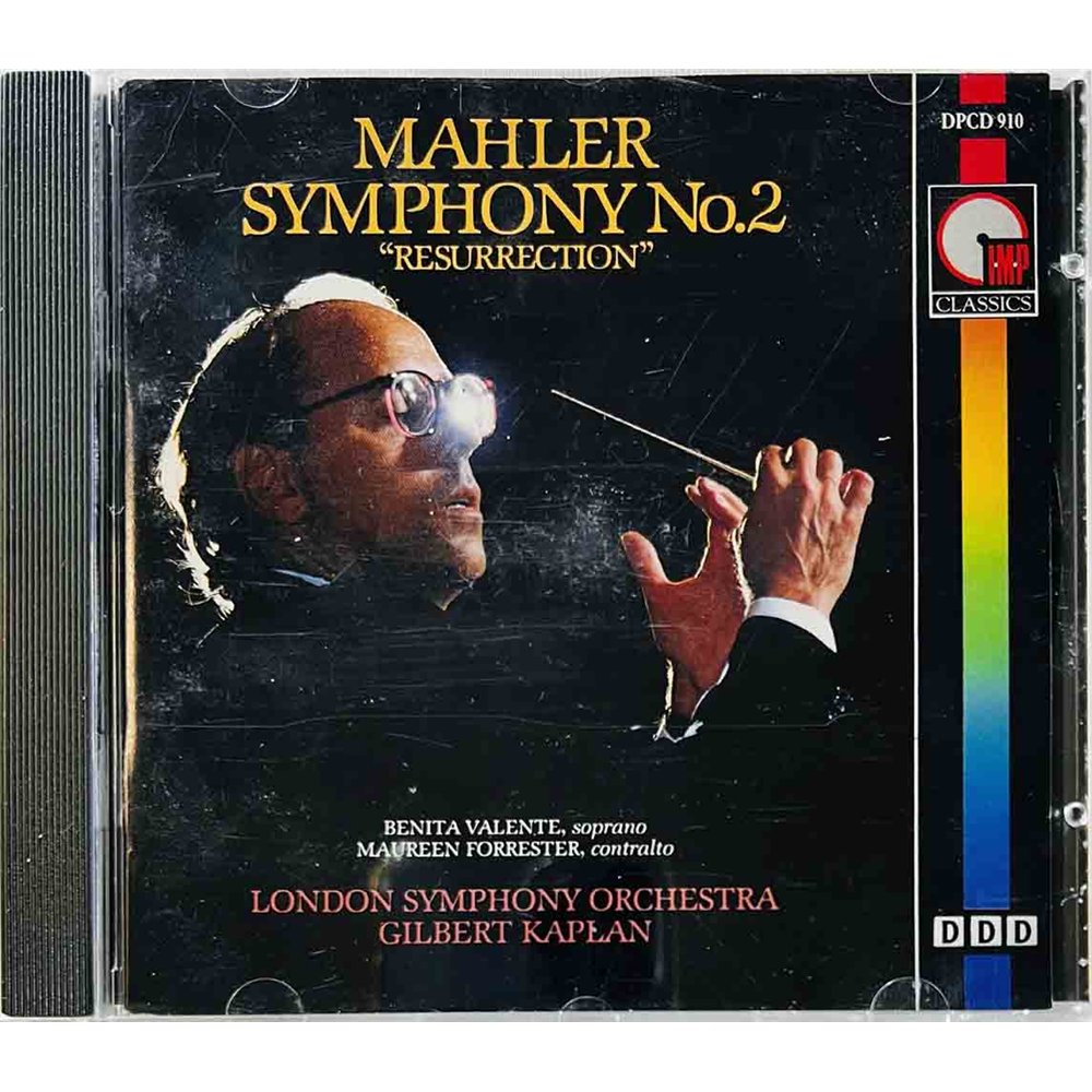 Mahler Gustav, Zubin Mehta CD Symphony No. 2 Resurrection  kansi EX- levy EX Käytetty CD