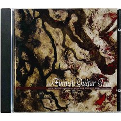 Finnish Guitar Trio CD 20th century music for two and three guitars  kansi EX- levy EX Käytetty CD